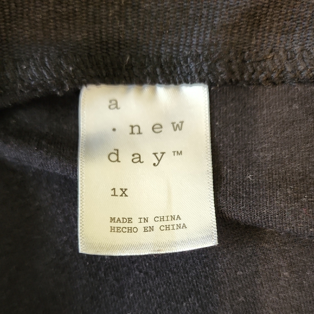 1X A New Day Black Casual Pants - Picture 8 of 9